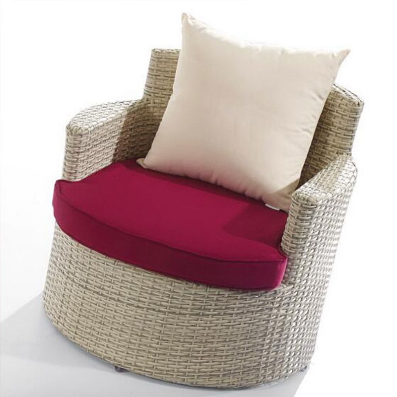 Small 2 Seater Corner Rattan Garden Sofa Set